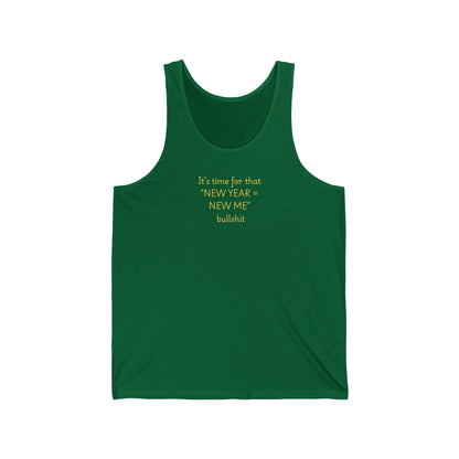 Ladies Tank Top — "New Year = New Me"