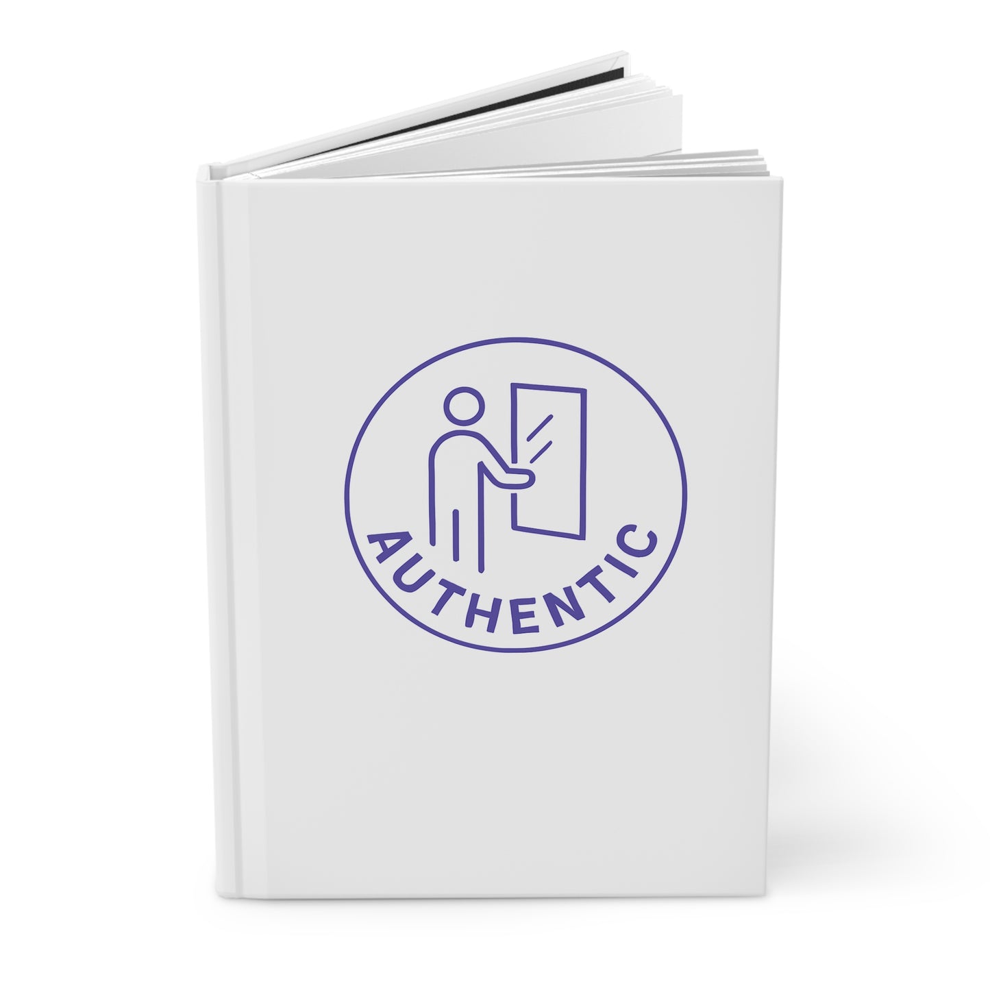 Hardcover Journal — Matte Blank Notebook for Self-Reflection & Daily Notes
