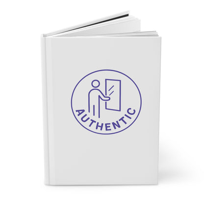 Hardcover Journal — Matte Blank Notebook for Self-Reflection & Daily Notes