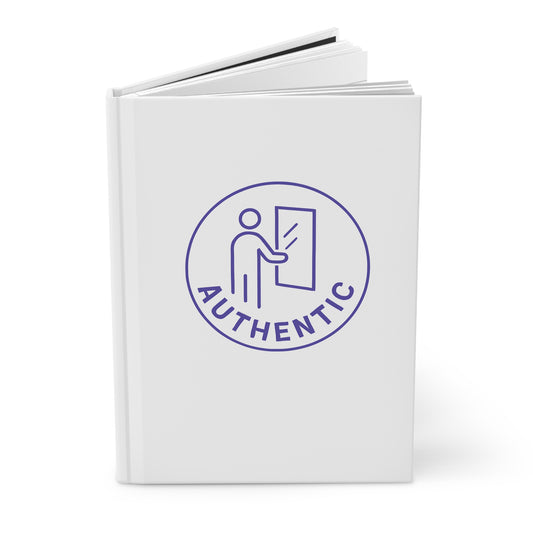 Hardcover Journal — Matte Blank Notebook for Self-Reflection & Daily Notes
