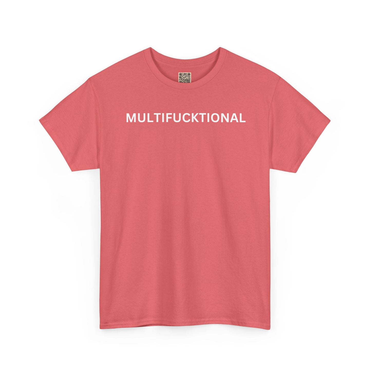 UNISEX Classic White T SHIRT — "MULTIFUCKTIONAL"