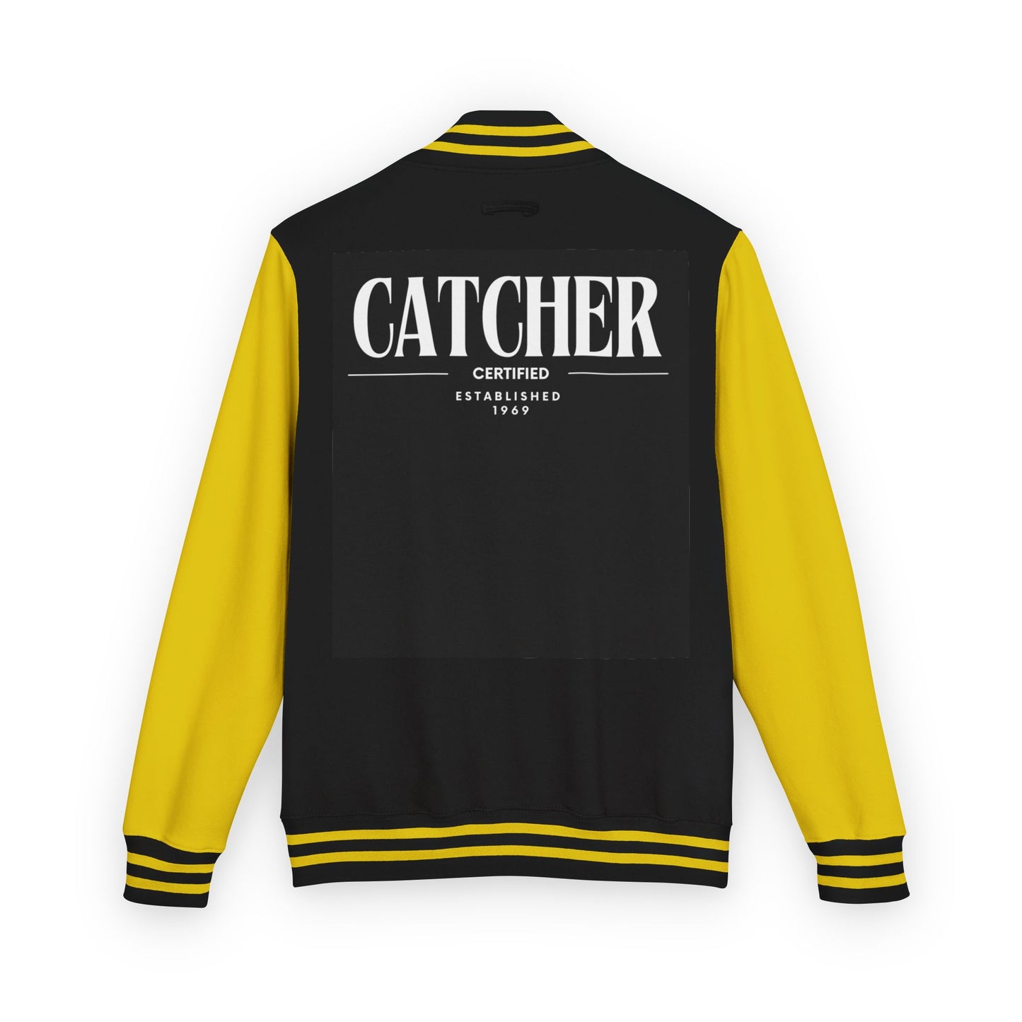 Catcher Letterman Jacket — Vintage Baseball Varsity Jacket