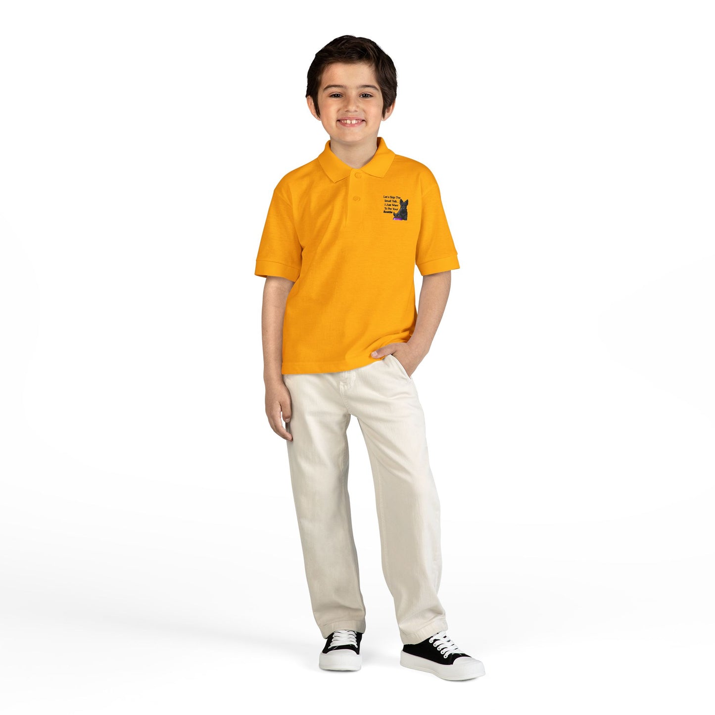 Youth Polo Shirt — "Let's Skip The... "    S - XL