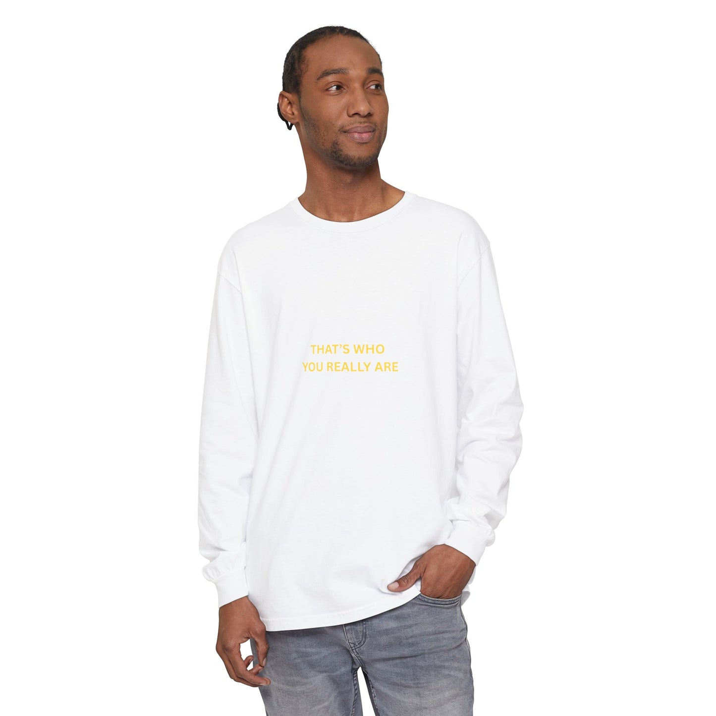 UNISEX Long Sleeve T-Shirt — "CLOSE YOUR EYES..."