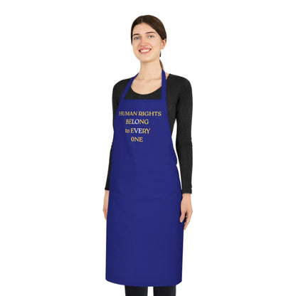 UNISEX Apron - "HUMAN RIGHTS... "