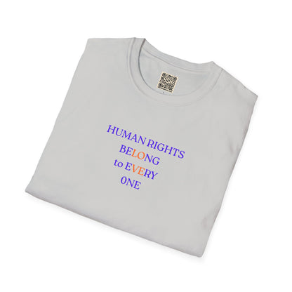 UNISEX T-Shirt — "Human Rights... "