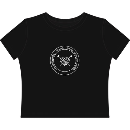 Women's Cropped Tee — "I'm unstoppable... "