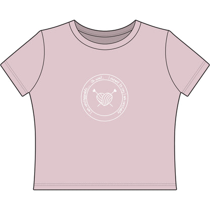 Women's Cropped Tee — "I'm unstoppable... "