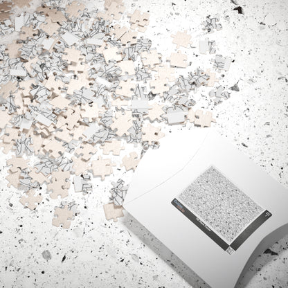 Crack Epidemic Jigsaw Puzzle — Challenging Black & White 520/1014 pc Brain Teaser