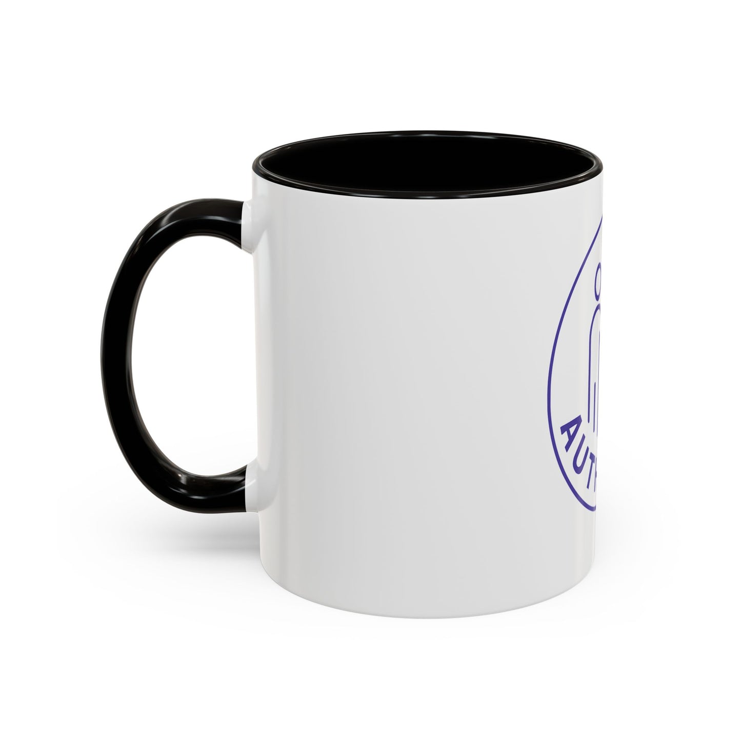 Authentic Logo Coffee Mug – 'Authentic' Purple Badge Ceramic Mug (11oz/15oz)