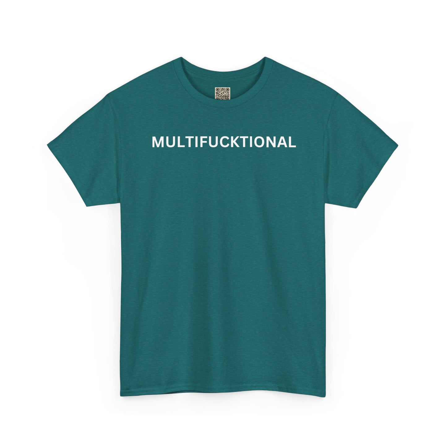 UNISEX Classic White T SHIRT — "MULTIFUCKTIONAL"
