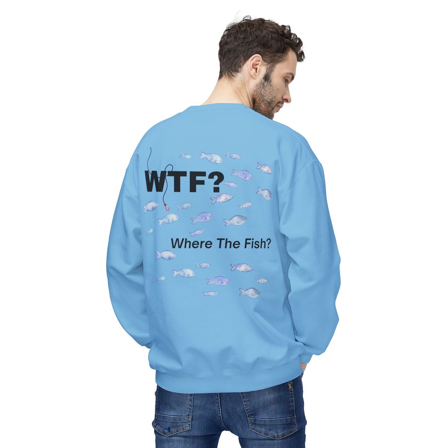 UNISEX Sweatshirt — "WTF?... "