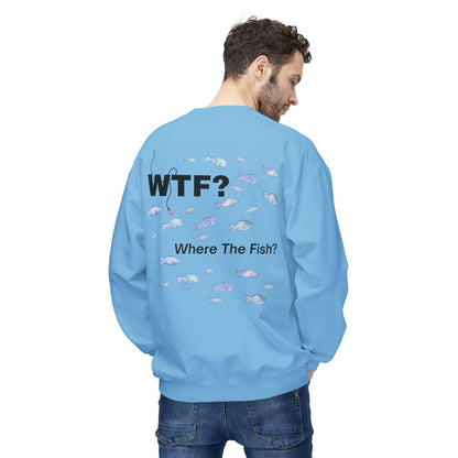 UNISEX Sweatshirt — "WTF?... "