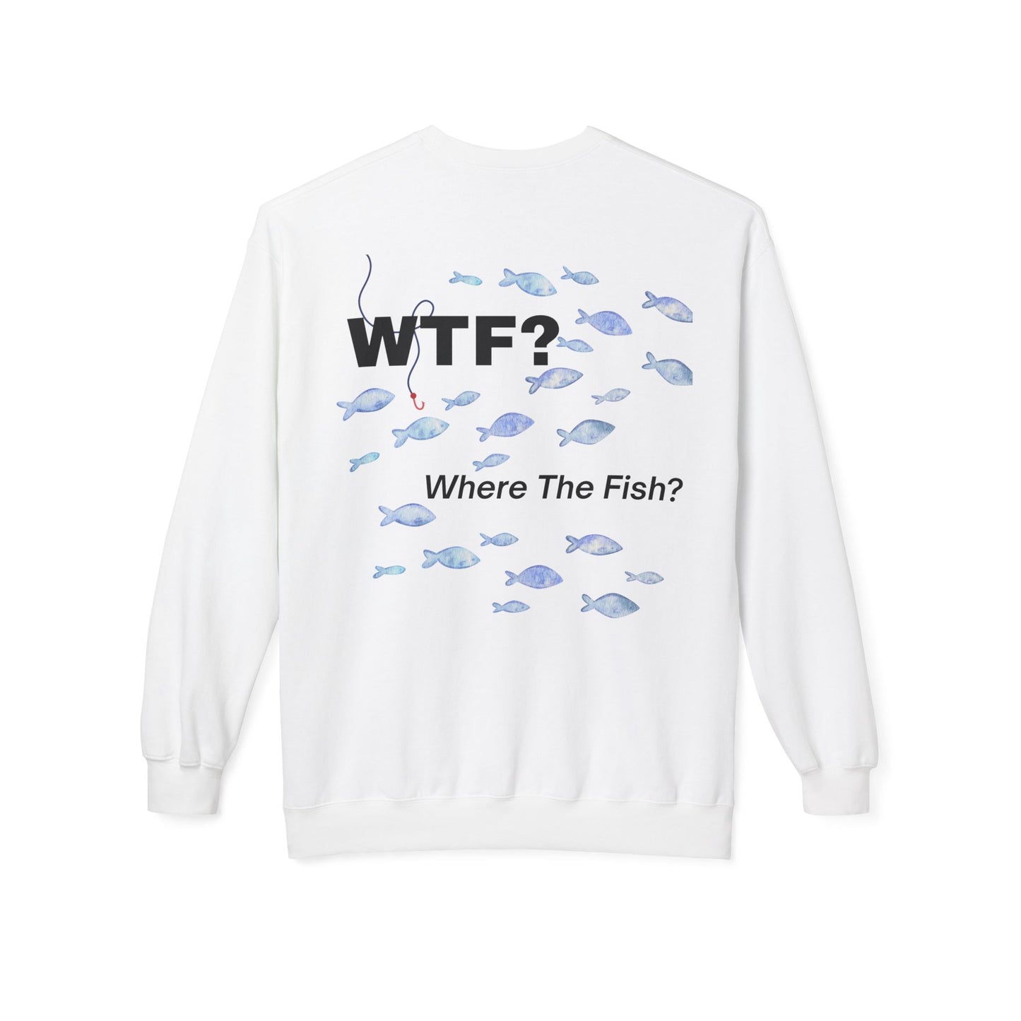 UNISEX Sweatshirt — "WTF?... "