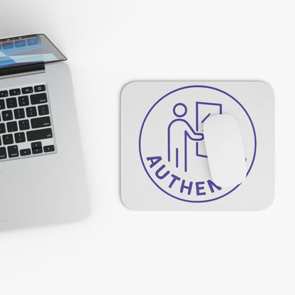 Authentic Mouse Pad — Minimalist 'AUTHENTIC' Badge Desk Mat