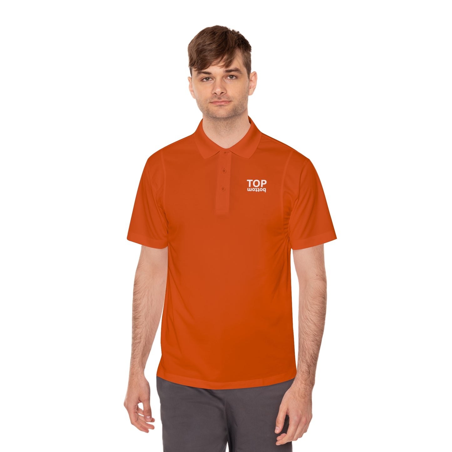 Men's Sport Polo — TOP bottom