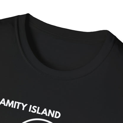UNISEX T-Shirt — "AMITY ISLAND ... "
