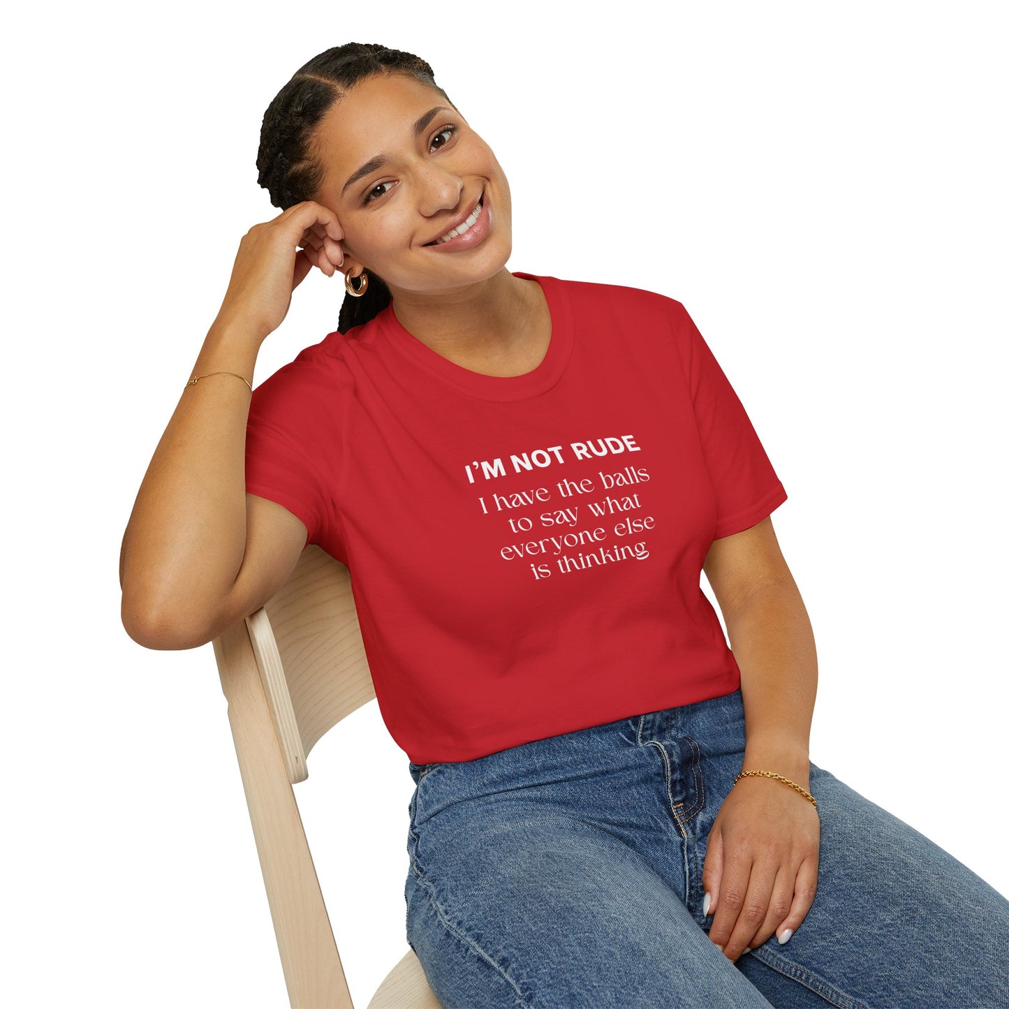 UNISEX T-Shirt — "I'm Not Rude... "