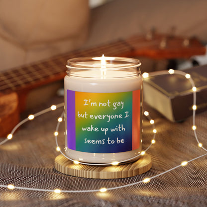 Soy Candle — “I’m Not Gay but... ”   VARIOUS SCENTS