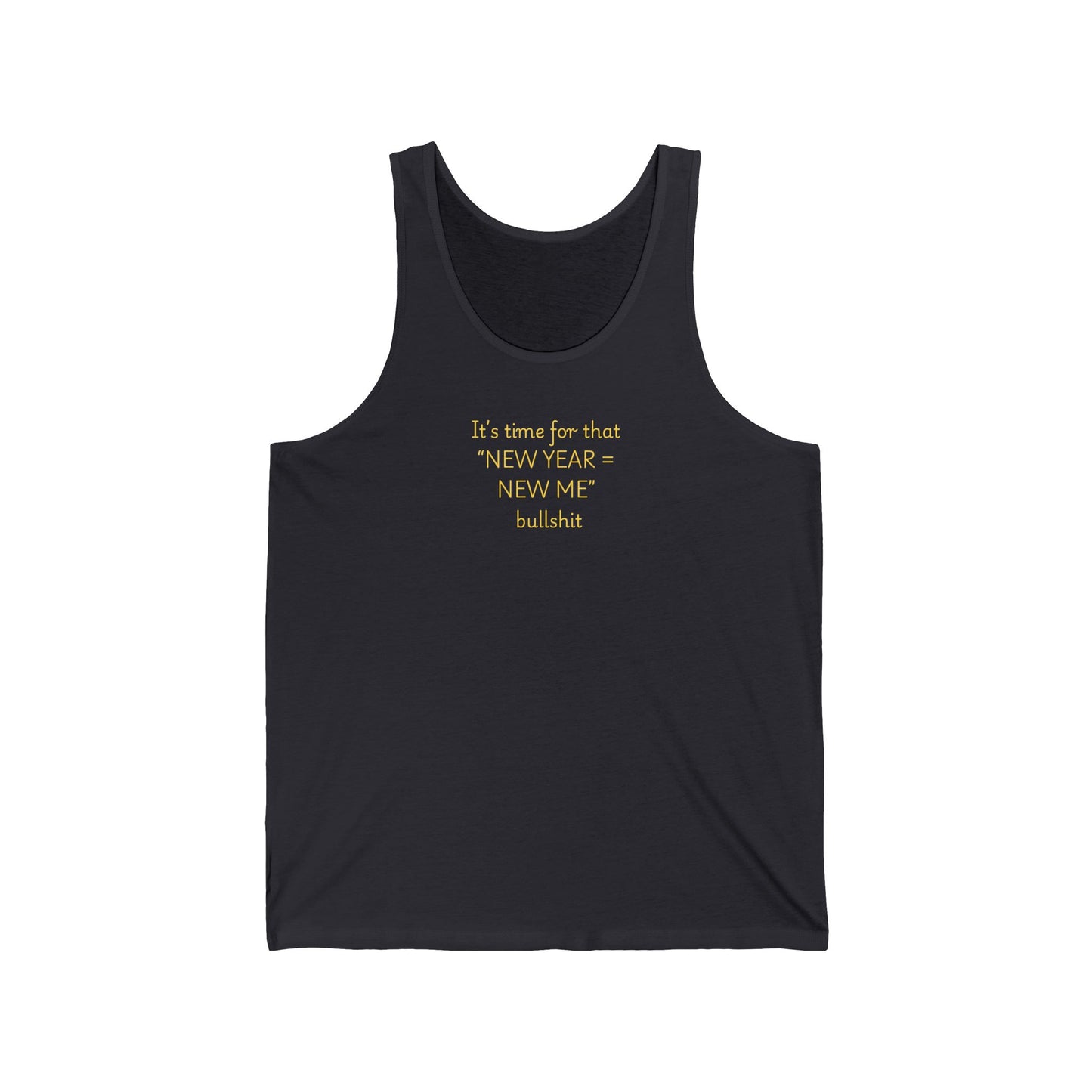 Ladies Tank Top — "New Year = New Me"