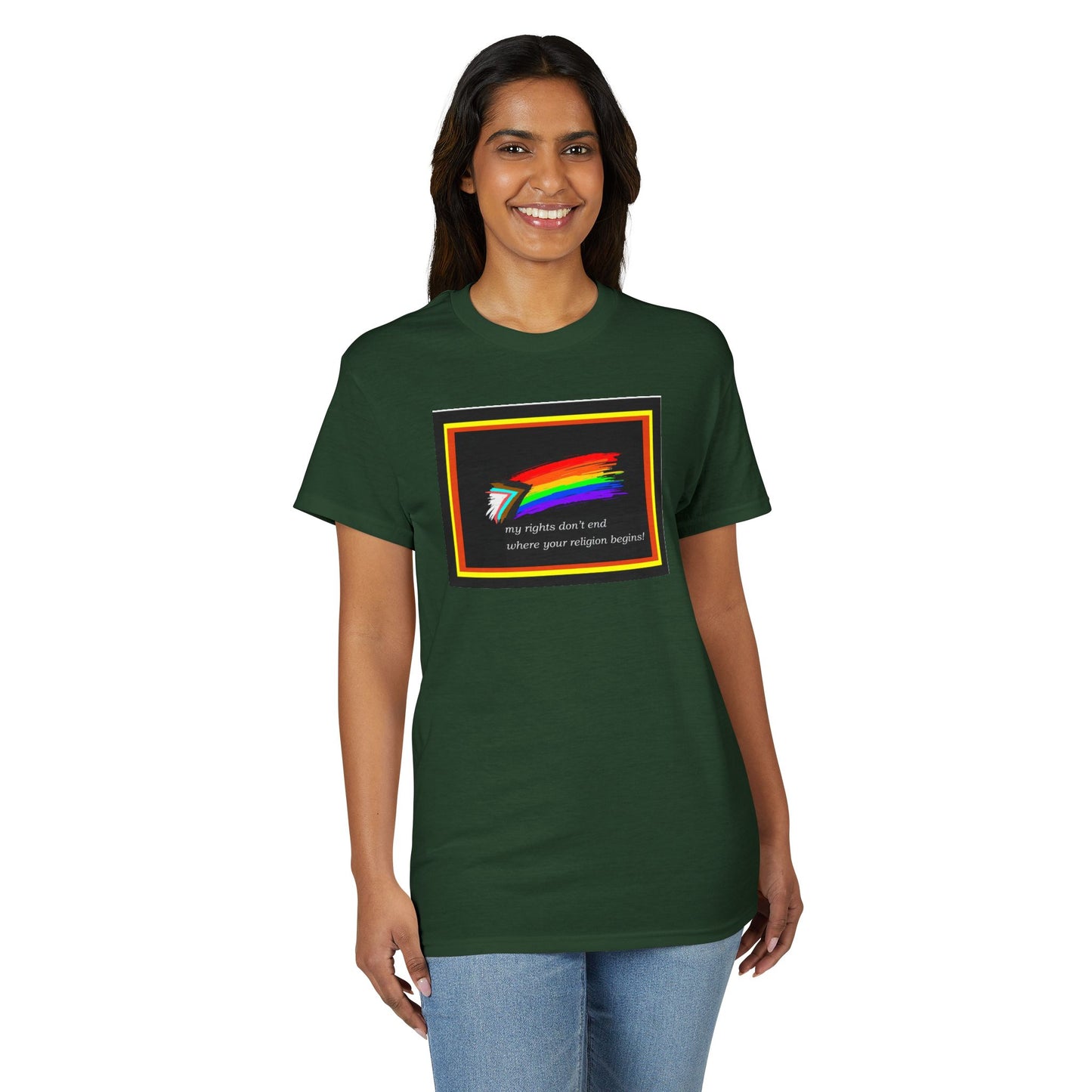 LGBTQ+ Rainbow - My Rights Don't End...