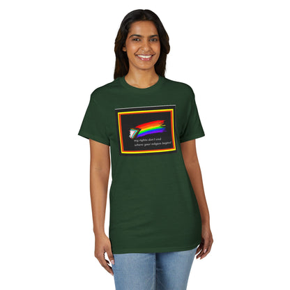 LGBTQ+ Rainbow - My Rights Don't End...