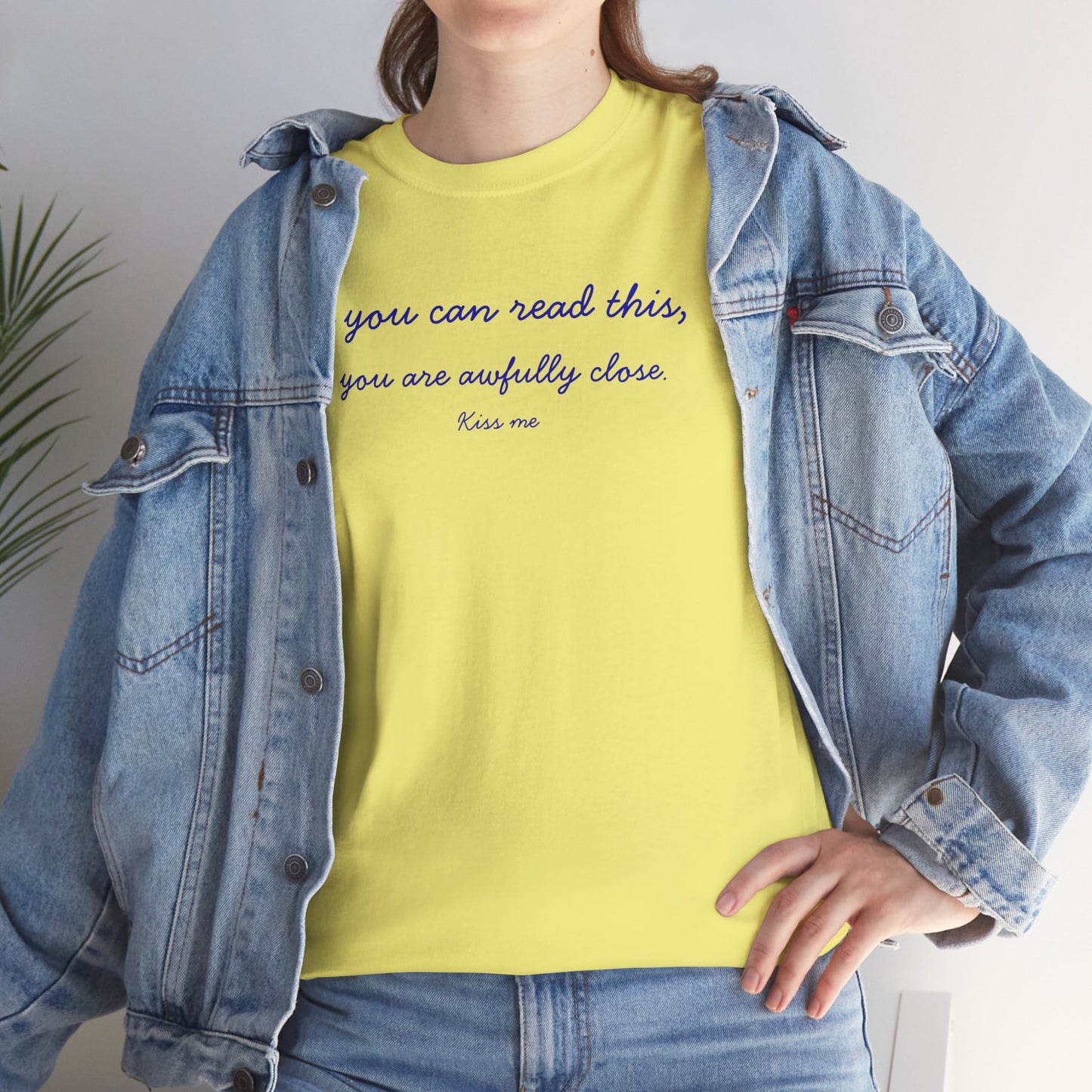 UNISEX T‑Shirt — "If you can read this,... "