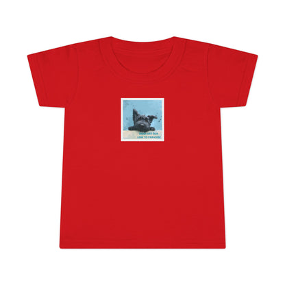 Toddler T-Shirt — "Dogs Are Our Link... "    Size 2T - 6T