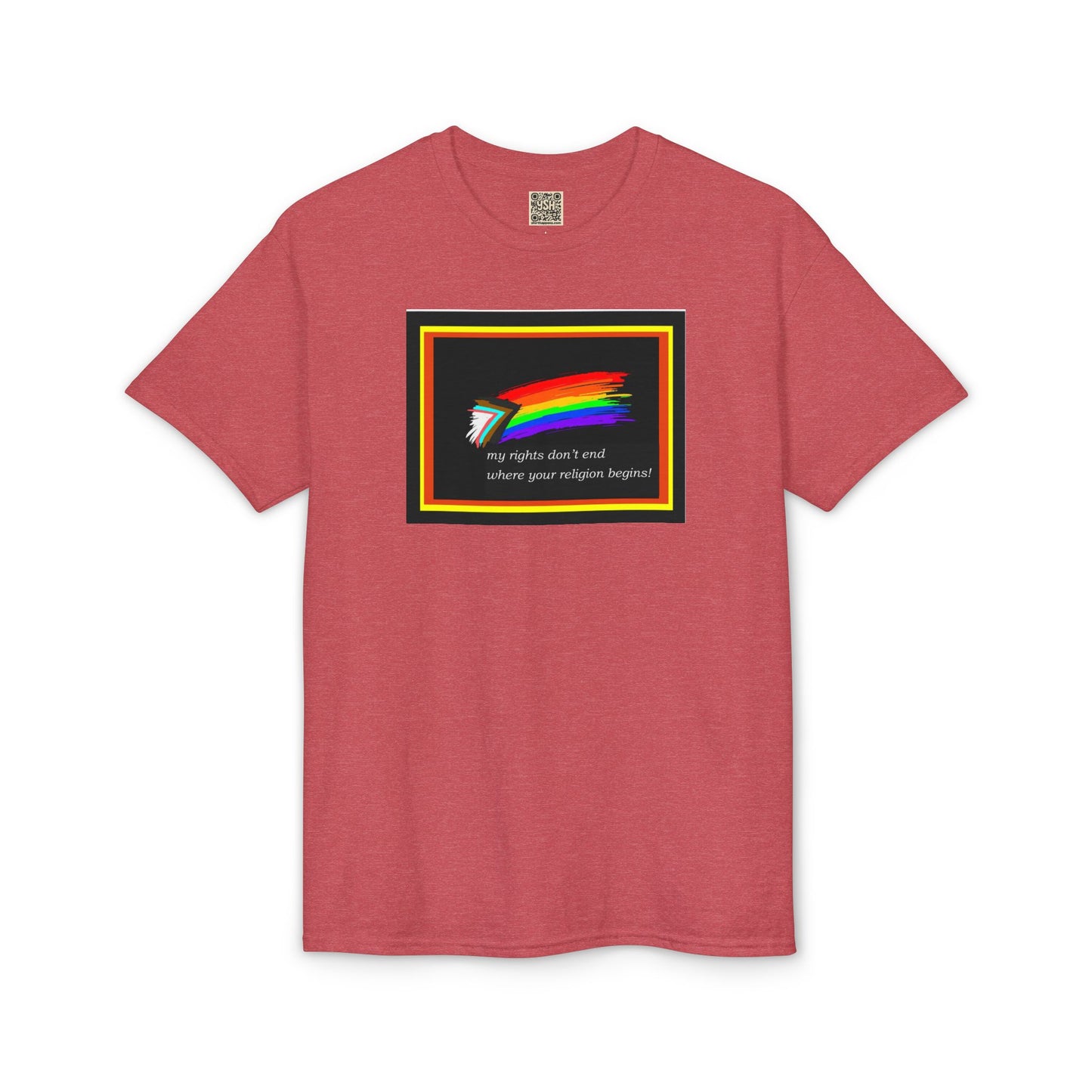 LGBTQ+ Rainbow - My Rights Don't End...