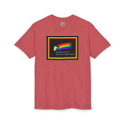 LGBTQ+ Rainbow - My Rights Don't End...