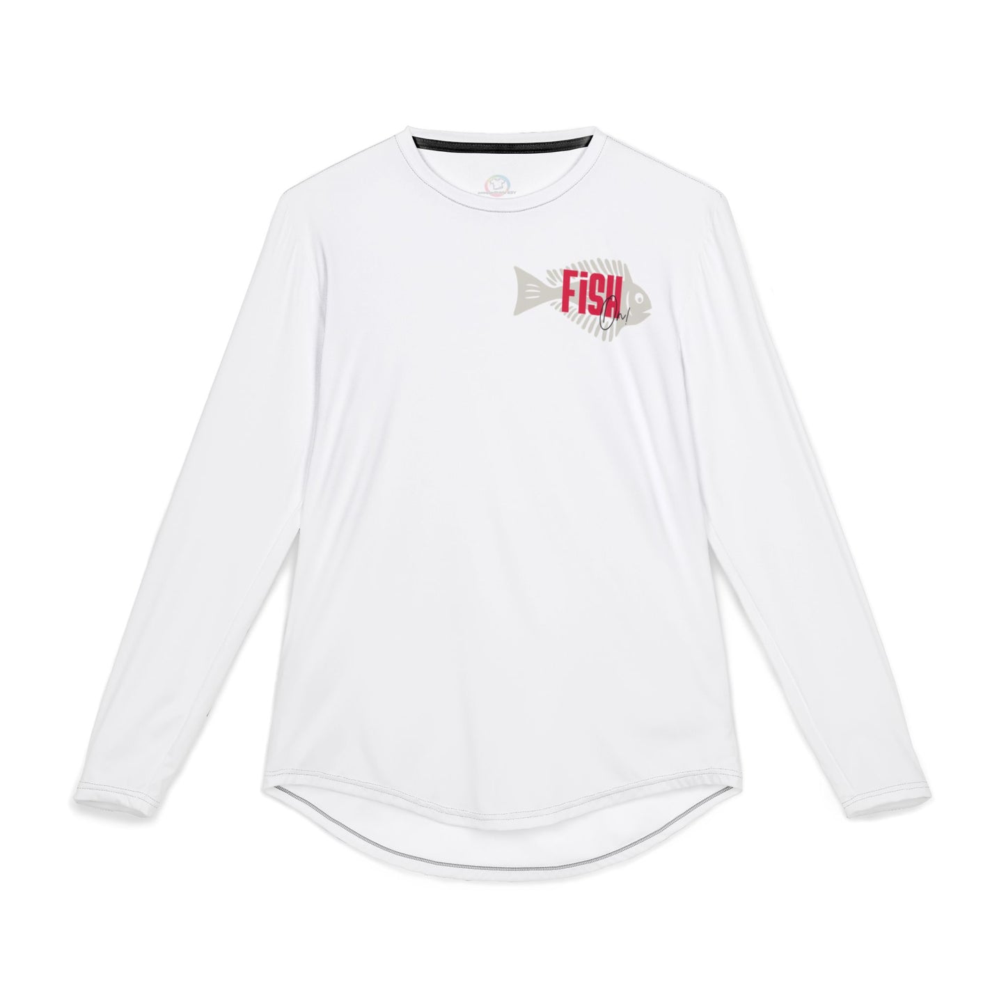 Men's UV  Rash Guard Long Sleeve Shirt - 'Fish On!'