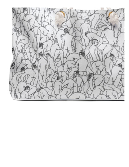 Naughty Beach Bag Weekender Tote